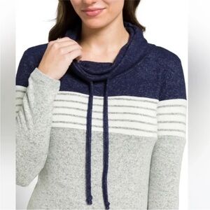 Market & Spruce Cameron Cowl Neck Brushed Knit Top